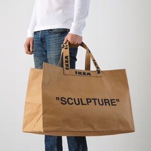 Virgil Abloh x IKEA MARKERAD Large Bag